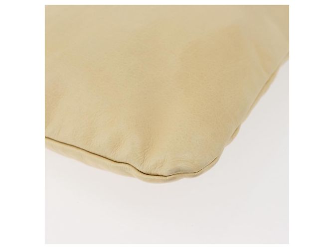Miu Miu Handtasche aus Leder Beige Silber Authentisch bs34801 - Ansicht 16
