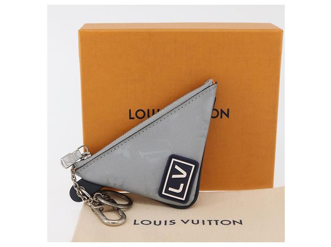 LOUIS VUITTON Monogram Satellite Portachiavi Charm Argento MP2217 LV Auth 167268M - vista 12