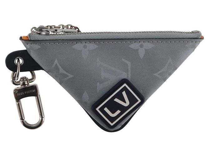 LOUIS VUITTON Monogram Satellite Portachiavi Charm Argento MP2217 LV Auth 167268M - vista 13