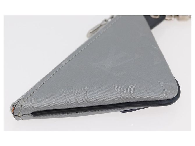 LOUIS VUITTON Monogram Satellite Portachiavi Charm Argento MP2217 LV Auth 167268M - vista 15