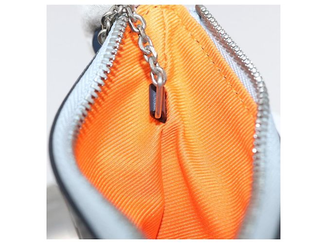 LOUIS VUITTON Monogram Satellite Portachiavi Charm Argento MP2217 LV Auth 167268M - vista 19
