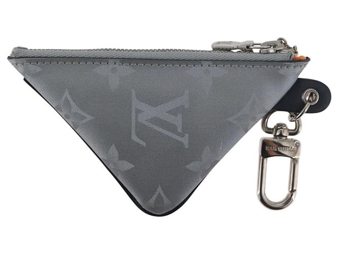 LOUIS VUITTON Monogram Satellite Portachiavi Charm Argento MP2217 LV Auth 167268M - vista 2