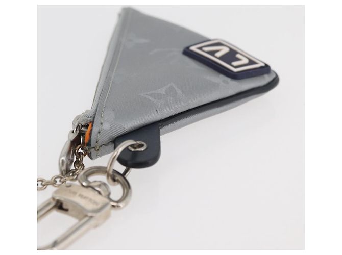 LOUIS VUITTON Monogram Satellite Portachiavi Charm Argento MP2217 LV Auth 167268M - vista 4