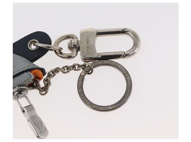 LOUIS VUITTON Monogram Satellite Portachiavi Charm Argento MP2217 LV Auth 167268M - vista 6