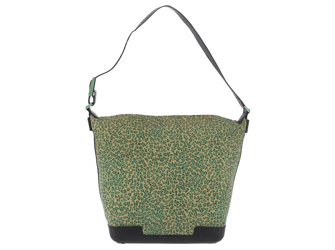 BOTTEGA VENETA Shoulder Bag Nylon Green Auth bs34945 - view 13
