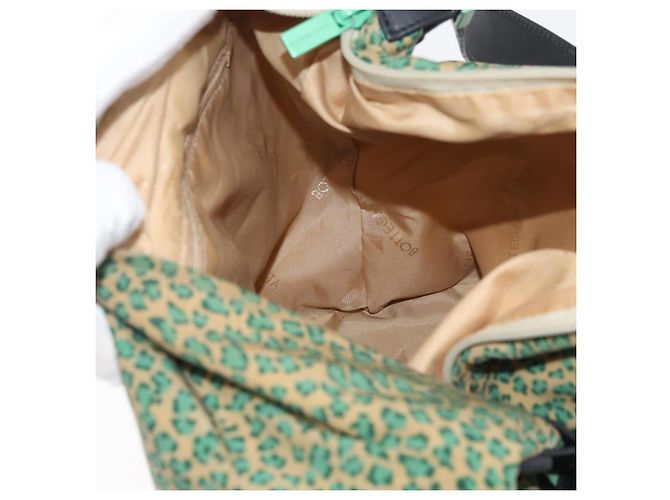 BOTTEGA VENETA Shoulder Bag Nylon Green Auth bs34945 - view 20