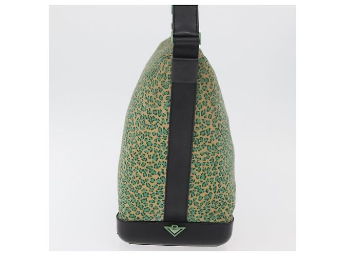 BOTTEGA VENETA Shoulder Bag Nylon Green Auth bs34945 - view 3