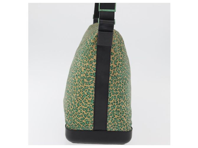 BOTTEGA VENETA Shoulder Bag Nylon Green Auth bs34945 - view 4