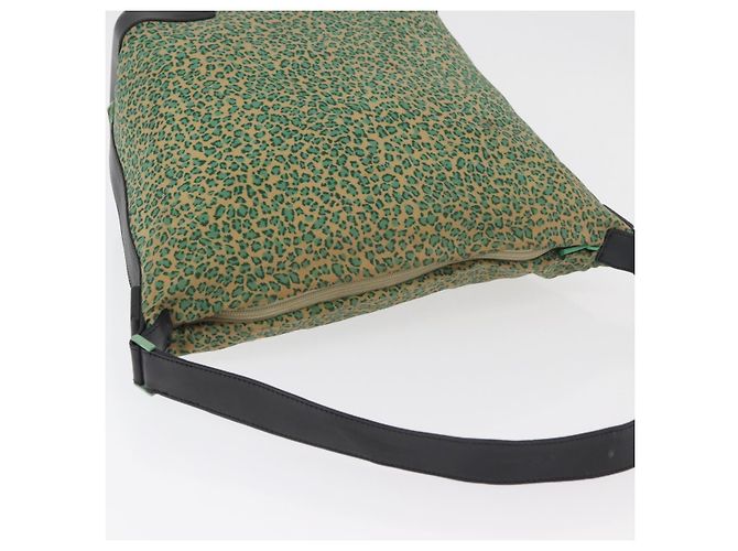 BOTTEGA VENETA Shoulder Bag Nylon Green Auth bs34945 - view 6
