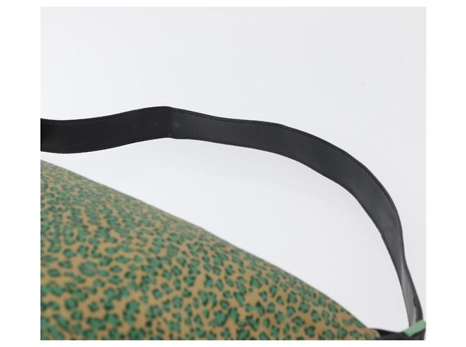 BOTTEGA VENETA Shoulder Bag Nylon Green Auth bs34945 - view 8