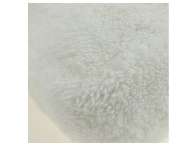 PRADA Borsa a Mano Pile Bianco Argento Auth 177111M - vista 15