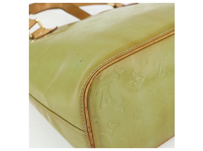 LOUIS VUITTON Borsa a Mano Monogram Vernis Houston Blu Baby M91005 LV Auth 178479 Blu chiaro - vista 16