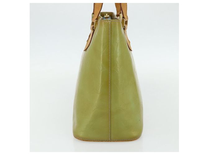 LOUIS VUITTON Borsa a Mano Monogram Vernis Houston Blu Baby M91005 LV Auth 178479 Blu chiaro - vista 3