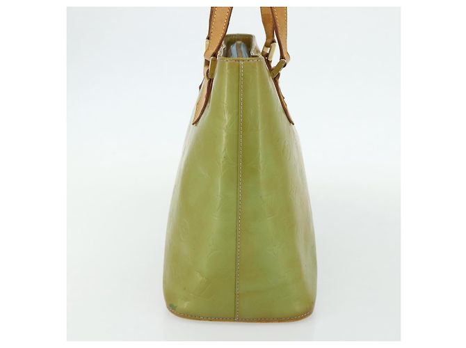 LOUIS VUITTON Borsa a Mano Monogram Vernis Houston Blu Baby M91005 LV Auth 178479 Blu chiaro - vista 4