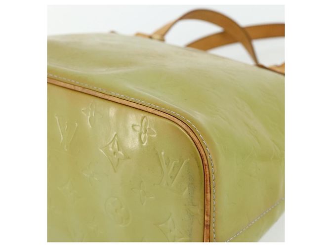 LOUIS VUITTON Borsa a Mano Monogram Vernis Houston Blu Baby M91005 LV Auth 178479 Blu chiaro - vista 9