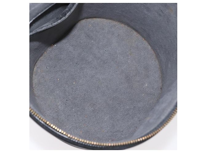 LOUIS VUITTON Borsa a Mano Epi Cannes Nera M48032 LV Auth ka4254 Nero - vista 10