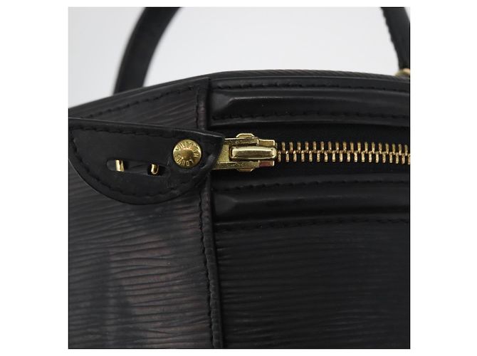 LOUIS VUITTON Borsa a Mano Epi Cannes Nera M48032 LV Auth ka4254 Nero - vista 9