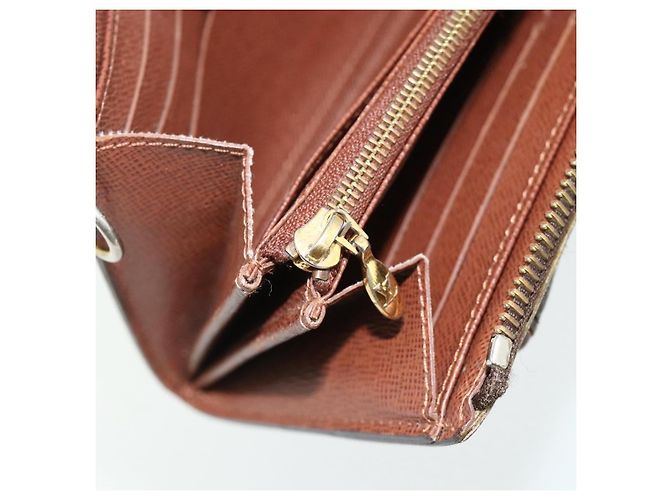 LOUIS VUITTON Monogram Portafoglio Astrid Long Wallet M61781 LV Auth bs35084 Monogramma - vista 18