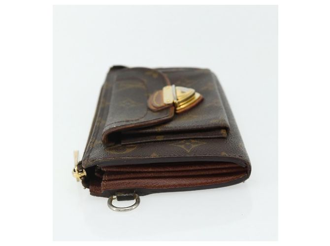 LOUIS VUITTON Monogram Portafoglio Astrid Long Wallet M61781 LV Auth bs35084 Monogramma - vista 3