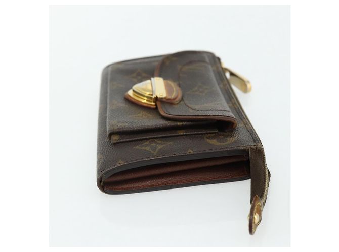 LOUIS VUITTON Monogram Portafoglio Astrid Long Wallet M61781 LV Auth bs35084 Monogramma - vista 4