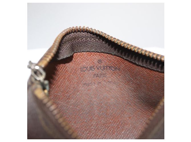 LOUIS VUITTON Pochette Cles Monogram Portamonete M62650 LV Auth 178975 Monogramma - vista 10