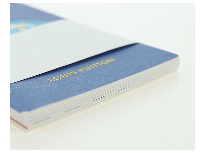 LOUIS VUITTON Recarga 2026 Agenda MM Azul RA4106 Auth 177112M - vista 14