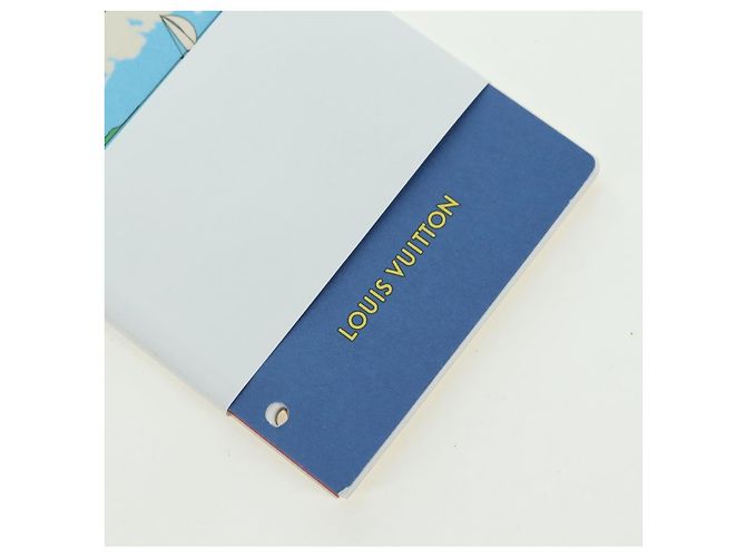 LOUIS VUITTON Recarga 2026 Agenda MM Azul RA4106 Auth 177112M - vista 4