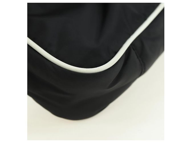 Borsa a Spalla in Nylon Nera Auth 178069SAM di SAINT LAURENT Nero - vista 10