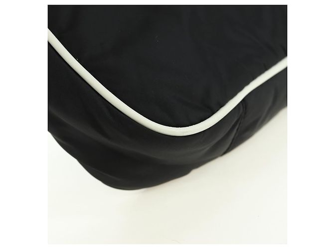 Borsa a Spalla in Nylon Nera Auth 178069SAM di SAINT LAURENT Nero - vista 12