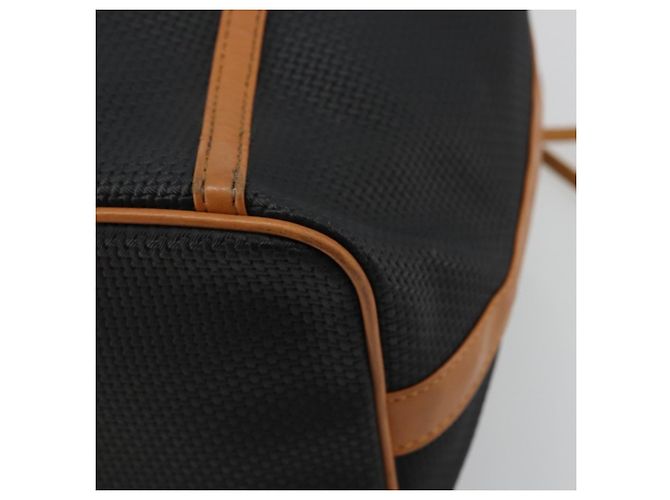Saint Laurent Borsa a Spalla PVC Nera Oro Auth 178070 Nero D'oro - vista 13
