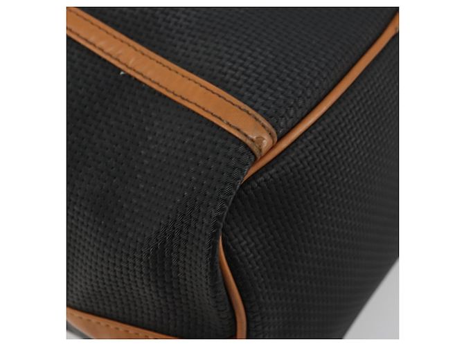 Saint Laurent Borsa a Spalla PVC Nera Oro Auth 178070 Nero D'oro - vista 14