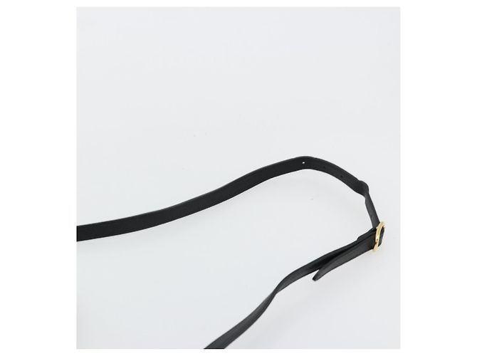 Borsa Tote in pelle GUCCI 2 in 1 Nera Oro 674837 Auth mr2372V Nero D'oro - vista 10