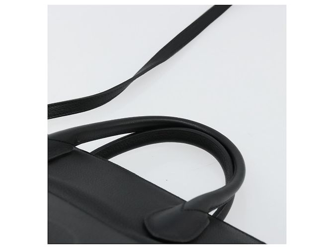 Borsa Tote in pelle GUCCI 2 in 1 Nera Oro 674837 Auth mr2372V Nero D'oro - vista 8