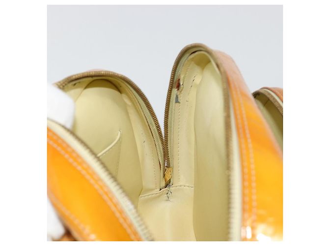 LOUIS VUITTON Zaino Marley Monogram Vernis Giallo M91040 LV Auth bs34725 - vista 19