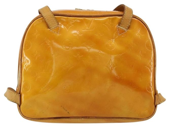 LOUIS VUITTON Zaino Marley Monogram Vernis Giallo M91040 LV Auth bs34725 - vista 2