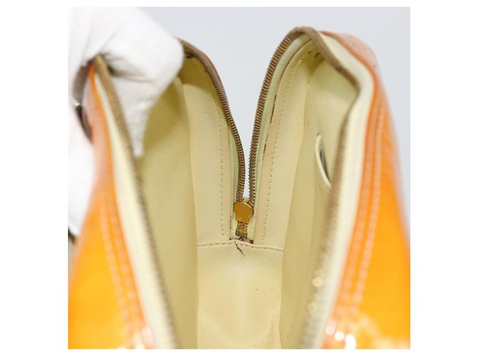 LOUIS VUITTON Zaino Marley Monogram Vernis Giallo M91040 LV Auth bs34725 - vista 20