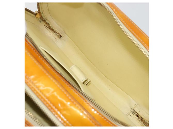 LOUIS VUITTON Zaino Marley Monogram Vernis Giallo M91040 LV Auth bs34725 - vista 22