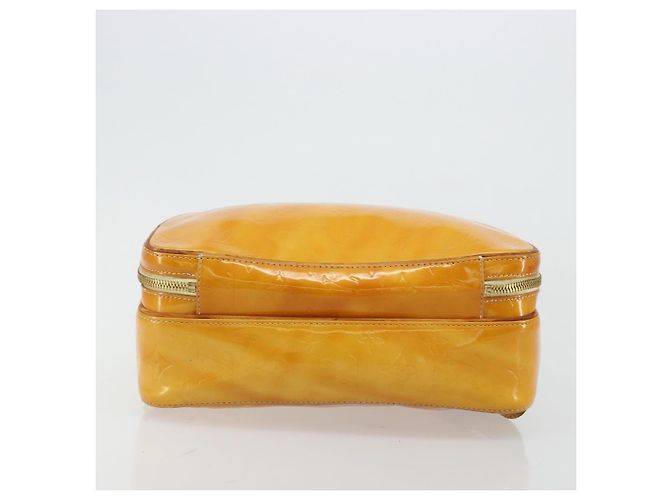 LOUIS VUITTON Zaino Marley Monogram Vernis Giallo M91040 LV Auth bs34725 - vista 5