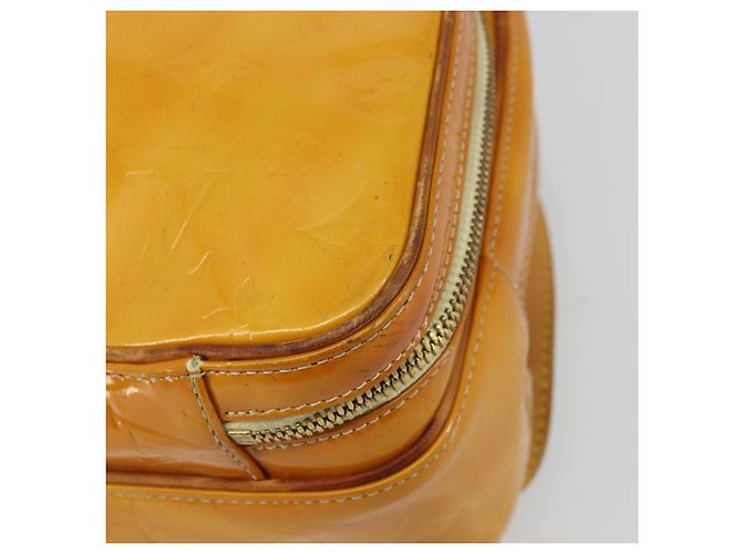 LOUIS VUITTON Zaino Marley Monogram Vernis Giallo M91040 LV Auth bs34725 - vista 9