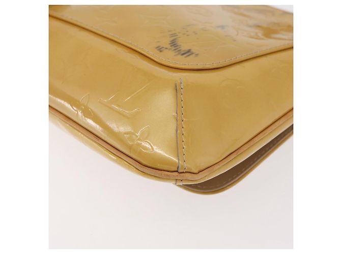 LOUIS VUITTON Borsa Thompson Street Monogram Vernis Beige M91301 LV Auth bs34831 - vista 10