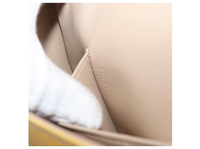 LOUIS VUITTON Borsa Thompson Street Monogram Vernis Beige M91301 LV Auth bs34831 - vista 12
