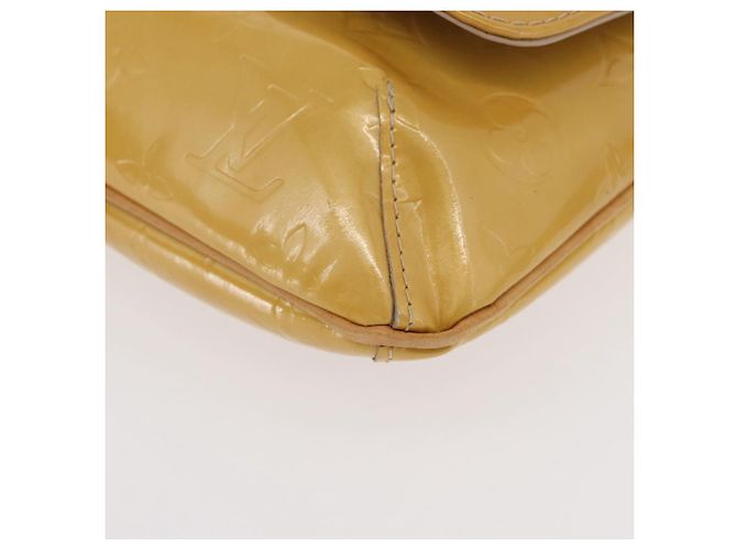 LOUIS VUITTON Borsa Thompson Street Monogram Vernis Beige M91301 LV Auth bs34831 - vista 15