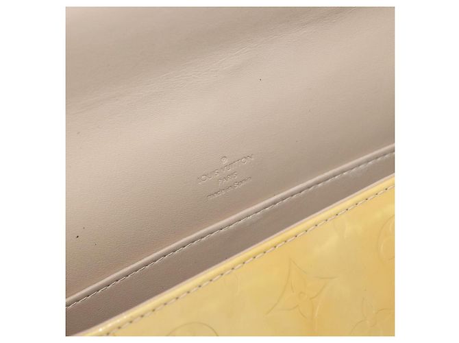 LOUIS VUITTON Borsa Thompson Street Monogram Vernis Beige M91301 LV Auth bs34831 - vista 18