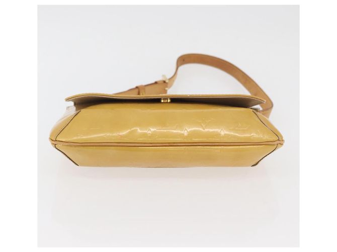 LOUIS VUITTON Borsa Thompson Street Monogram Vernis Beige M91301 LV Auth bs34831 - vista 6