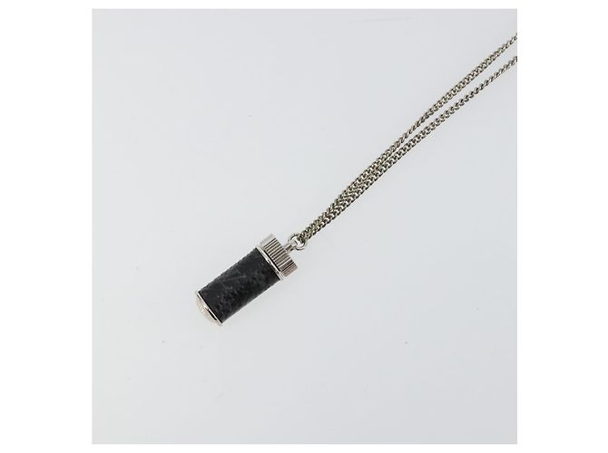 COLLANA CHARMS ECLIPSE LOUIS VUITTON Tonalità Argento M63641 LV Auth 177357A - vista 10