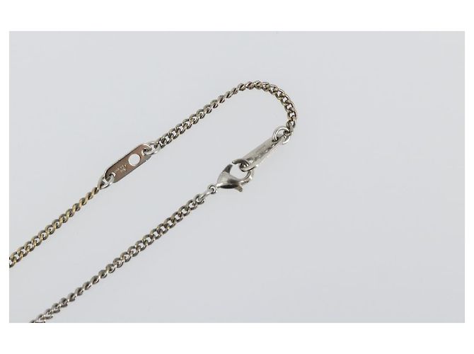 COLLANA CHARMS ECLIPSE LOUIS VUITTON Tonalità Argento M63641 LV Auth 177357A - vista 11