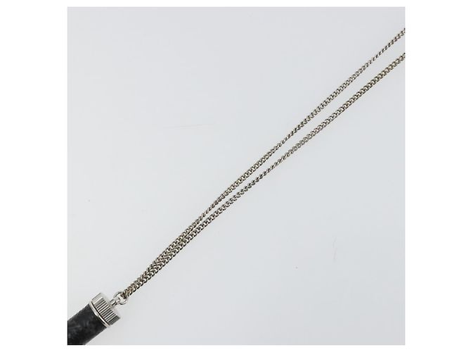 COLLANA CHARMS ECLIPSE LOUIS VUITTON Tonalità Argento M63641 LV Auth 177357A - vista 13