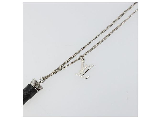 COLLANA CHARMS ECLIPSE LOUIS VUITTON Tonalità Argento M63641 LV Auth 177357A - vista 4
