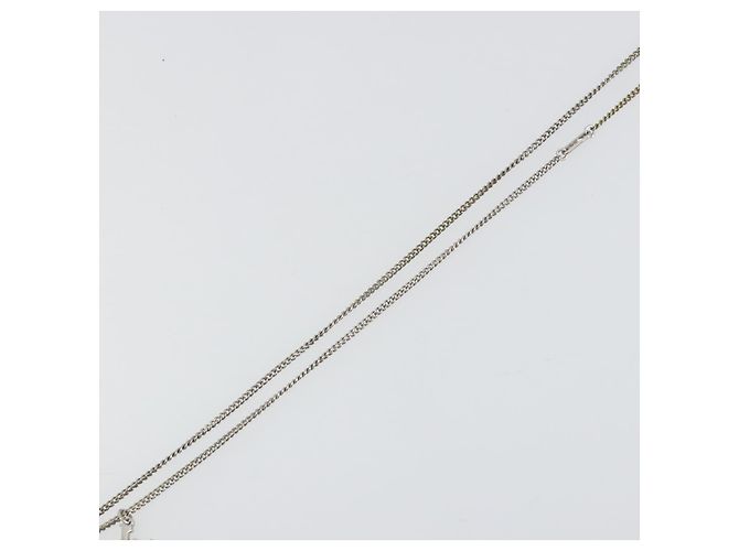 COLLANA CHARMS ECLIPSE LOUIS VUITTON Tonalità Argento M63641 LV Auth 177357A - vista 6