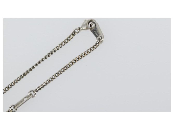 COLLANA CHARMS ECLIPSE LOUIS VUITTON Tonalità Argento M63641 LV Auth 177357A - vista 8